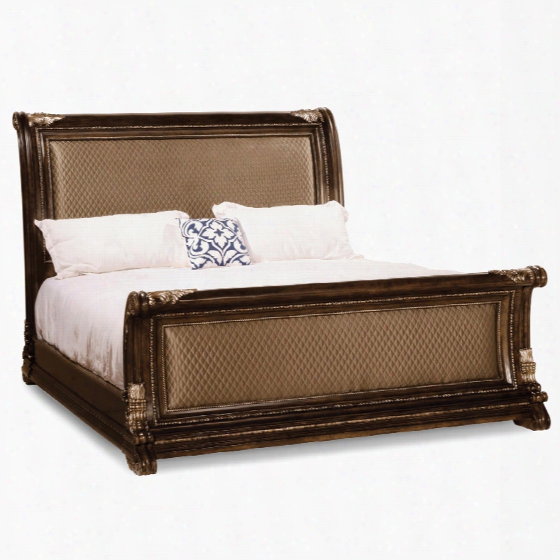 Art Furniture Gables Queen Upholstered Sleigh Bed