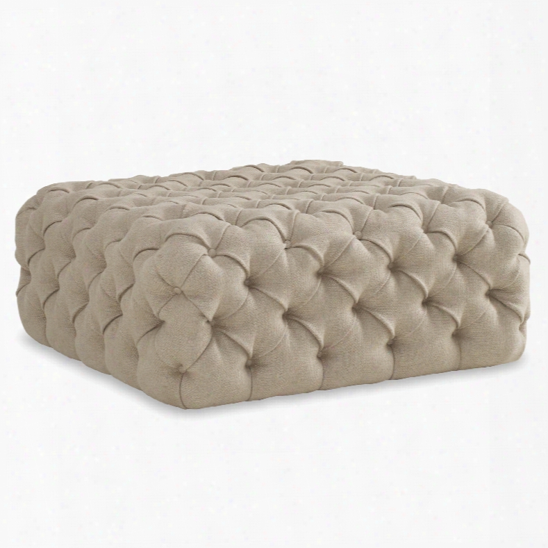 Art Furniture The Foundry Upholstered Banks Tufted Ottoman