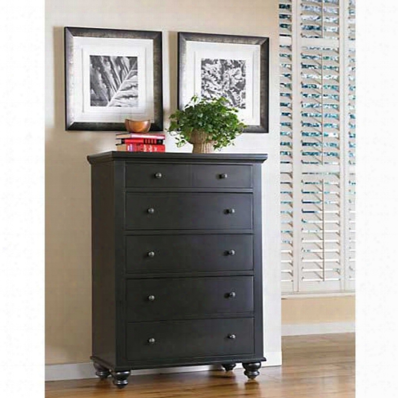 Aspenhome Cambridge Chest In Black