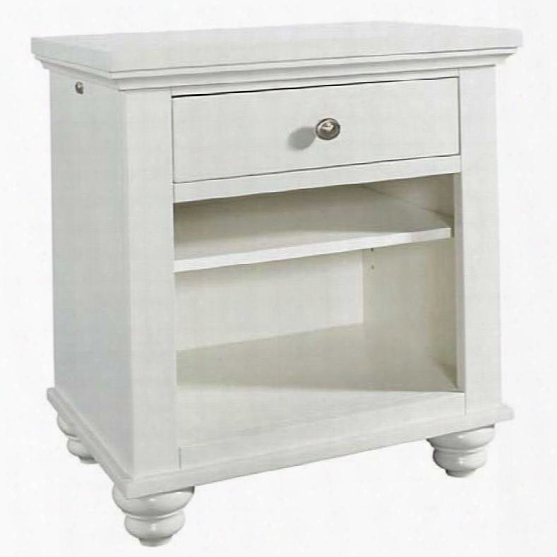 Aspenhome Cambridge Kid's Nightstand In Eggshell