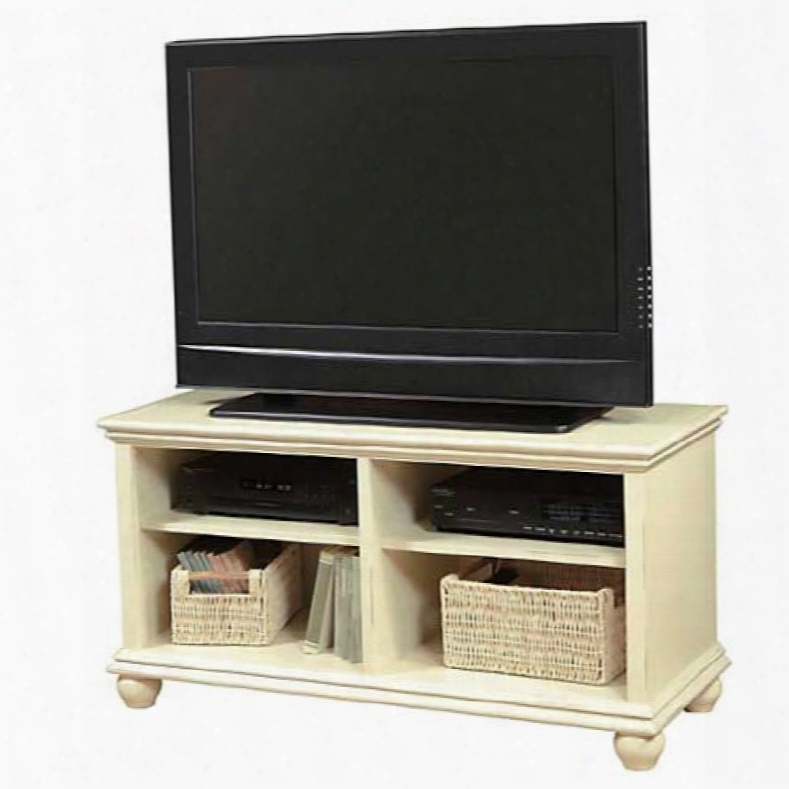 Aspenhome Csaual Traditional 48 Inch Console In Antique White
