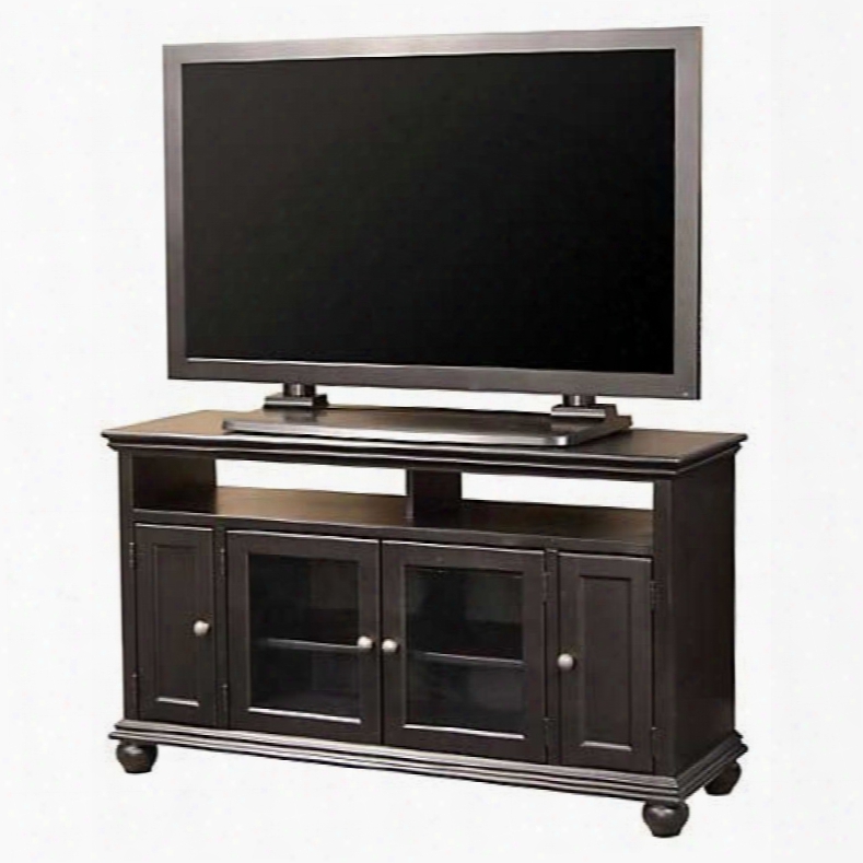 Aspenhome Casual Orally Transmitted  52 Inch Console In Black