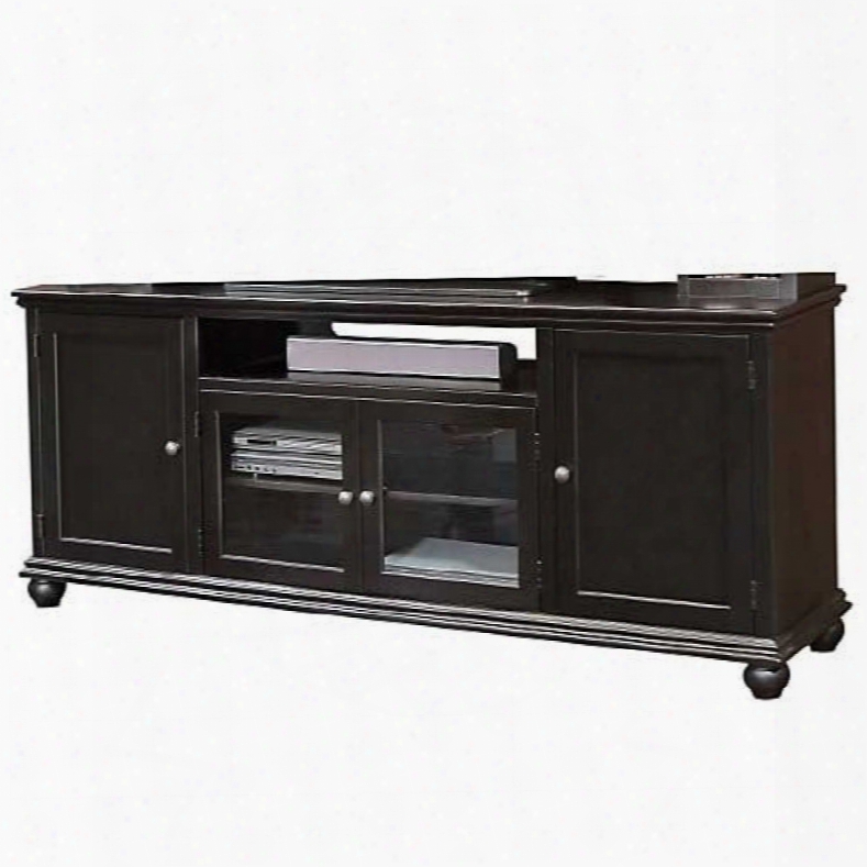 Aspenhome Casual Traditional 76 Inch Console In Black