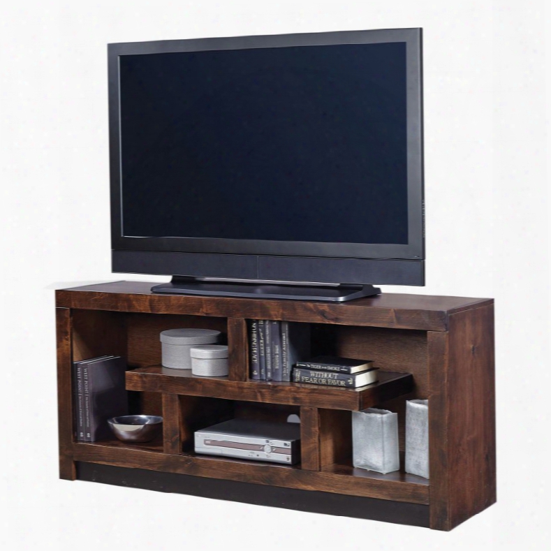 Aspenhome Contemporary Alder 60 Inch Console In Tobacco