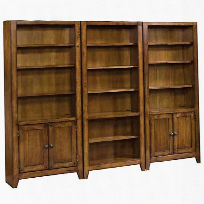 Aspenhome Cross Country Open Bookcase