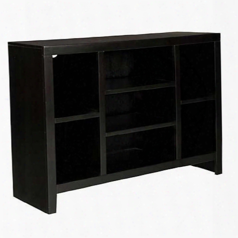 Aspenhome Essentials Lifestyle 49 Inch Open Console In Black