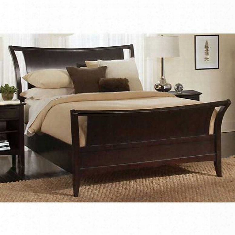 Aspenhome Kensington Queen Sleigh Bed