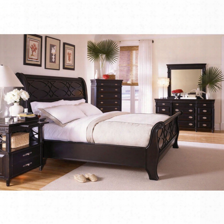 Aspenhome Young Classics 5-piece Sleigh Bedroom Set With 2nd Nightstand Free