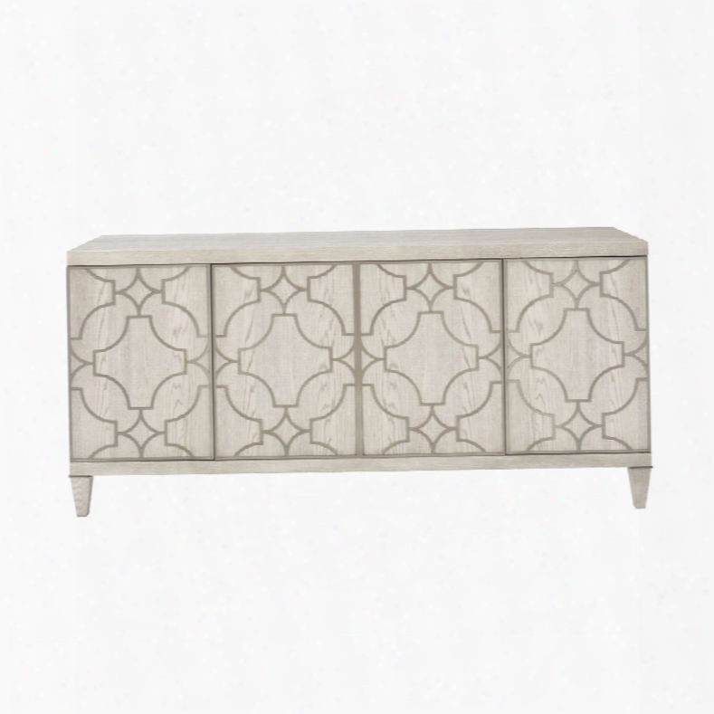 Bernhardt Domaine Blanc Entert Ainment Console In Dove White