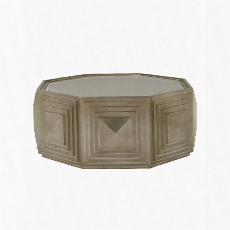 Bernhardt Mosaic Round Cocktail Table