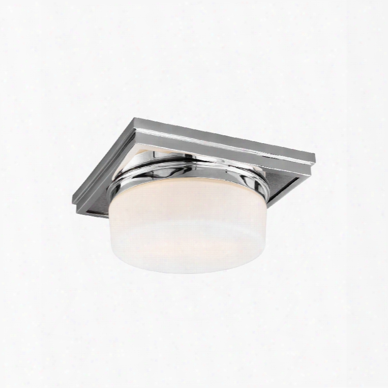 Murray Feiss Mandie 2-light Flushmount In Chrome