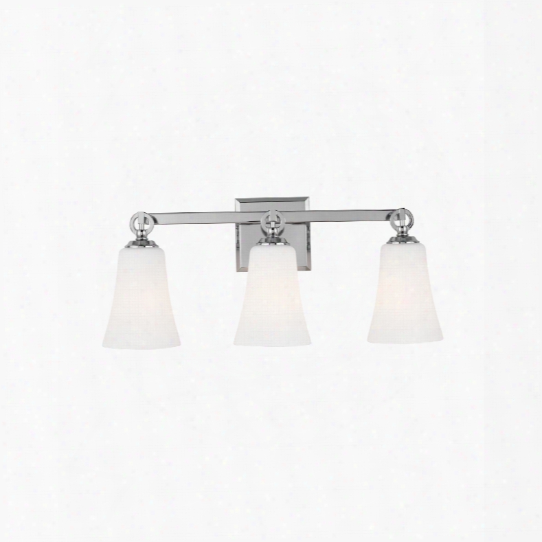 Murray Feiss Monterro 3-light Vanity In Chrome