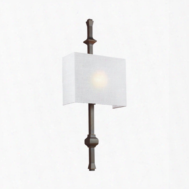 Murray Feiss Teva 1-light Wall Sconce In Antique Bronze