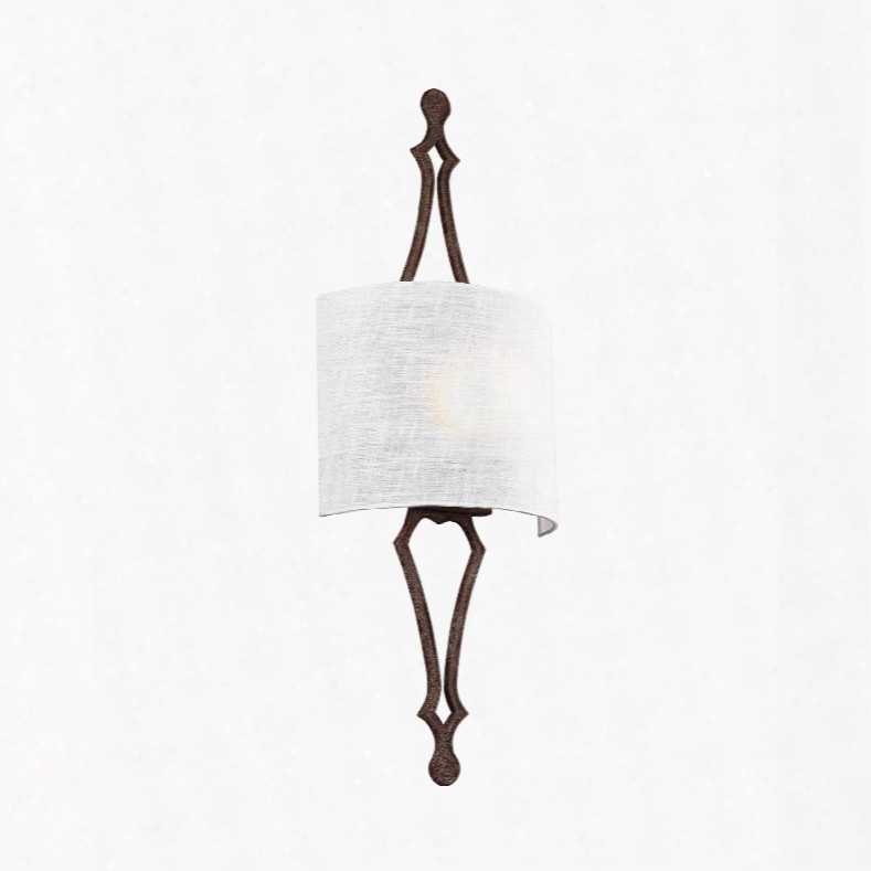 Murray Feiss Tilling 1-light Wall Sconce In Weathered Iron