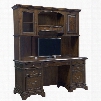 Aspenhome Essex 66 Inch Credenza Desk with Hutch