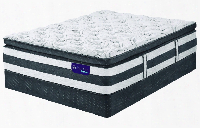 Serta Icomfort Mongrel Advisor Super Pillow Top Cal King Size Mattress