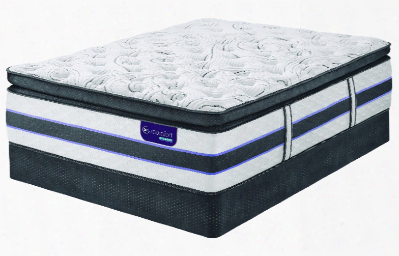 Serta Icomfort Hybrid Hb700q Super Pillow Topcal King Size Mattress