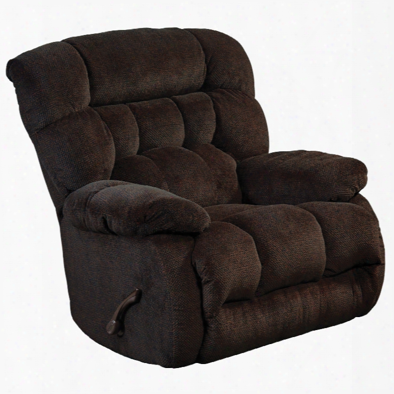 Catnapper Daly Power Lay Flat Recliner In Chocolate