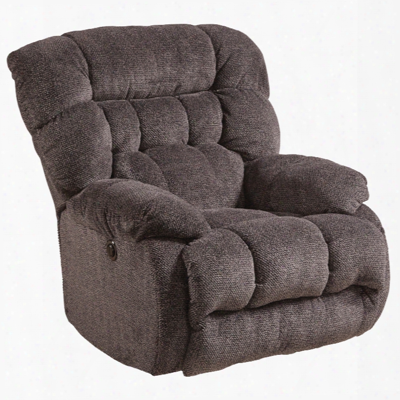 Catnapper Daly Power Lay Flat Recliner In Cobblestone