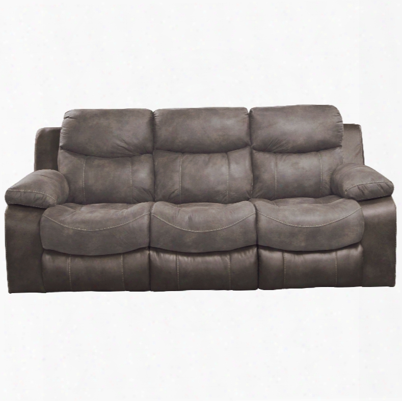 Catnapper Henderson Reclining Sofa With Drop Down Table In Dusk