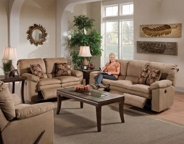 Catnapper Impulse 3 Piece Living Room Set In Cafe