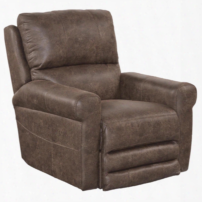 Catnapper Maddie Power Wall Hugger Recliner In Tanner