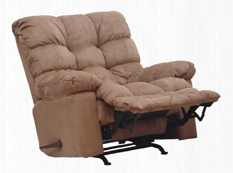 Catnapper Magnum Chaise Rocker Recliner In Saddle