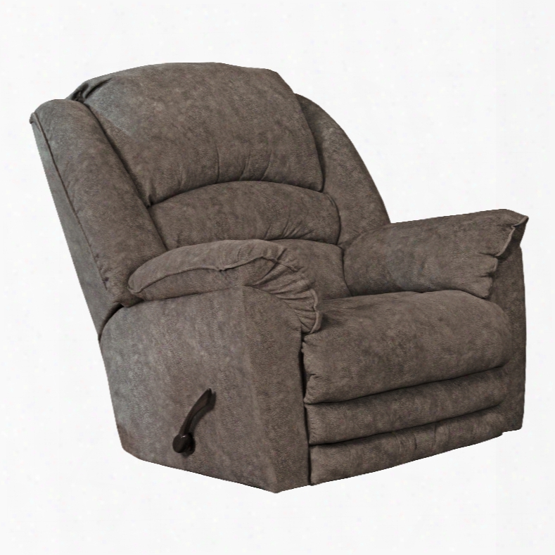 Catnapper Rialto Lay Flat Power Recliner With X-tra Comfort Footresf In Steel
