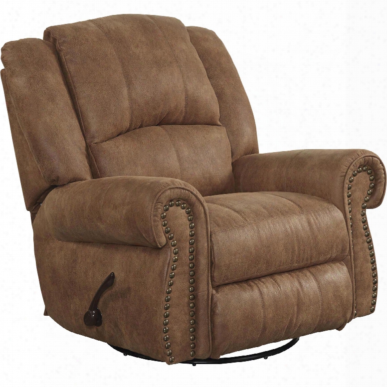 Catnapper Westin Swivel Glider Recliner In Nutmeg