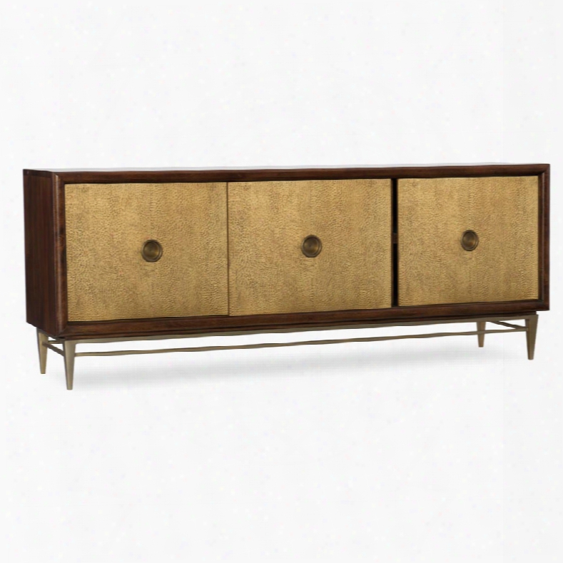 Hooker Sanctuary Epoque 72 Inch Entertainment Console In Dark Wood