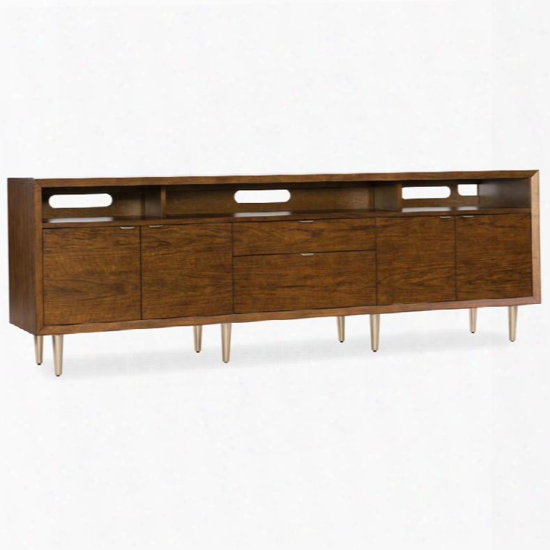 Hooker Urban Farmhouse 84 Inch Entdrtainment Console