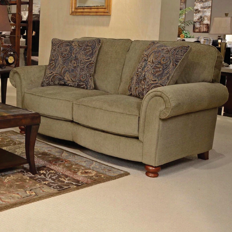 Jackson Downing Loveseat In Fern