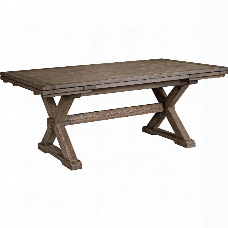 Kincaid Foundry Saw Buck Dining Table