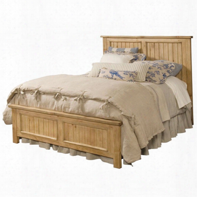 Kincaid Homecoming Vintage Pine King Paneel Bed