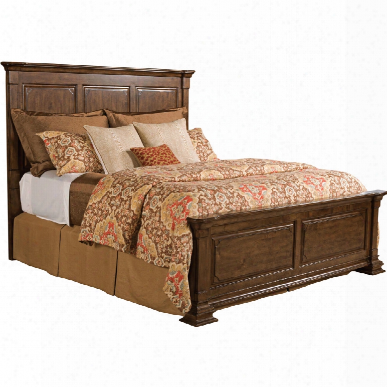 Kincaid Portolone King Moonteri Panel Bed