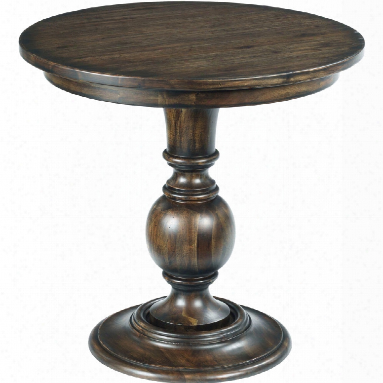 Kincaid Wildfire Round Lamp Table