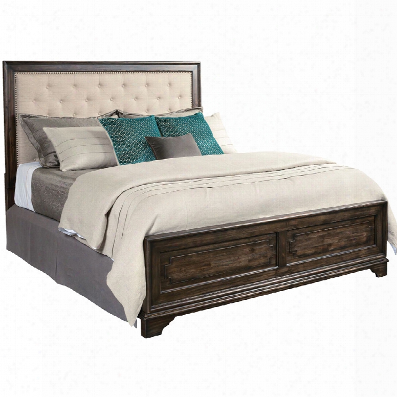 K Incaid Wildfire Tweed Queen Bed