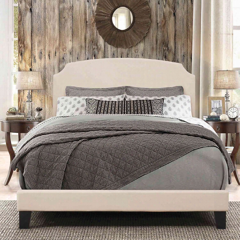 Hillsdale Furniture Desi Full Bed In One In Linen Fabric