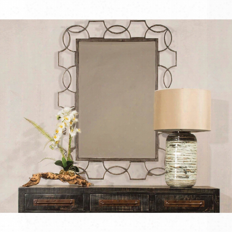 Hillsdale Furniture Rectangle Scroll Mirror