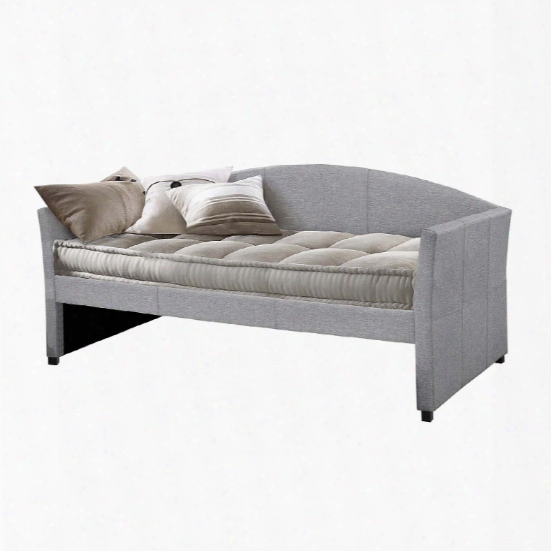 Hillsdale Furniture Westchester Daybed In Smoke Gray Fabric