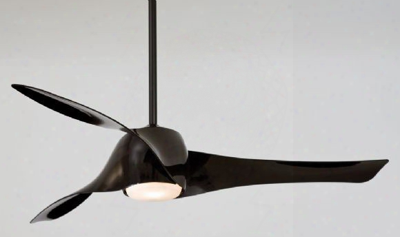 Minka Aire Artemis Ceiling Fan In High Gloss Black