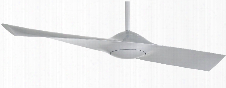 Minka Aire Wing Ceiling Fa In Silver