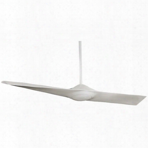 Minka Aire Wing Ceiling Fan In White