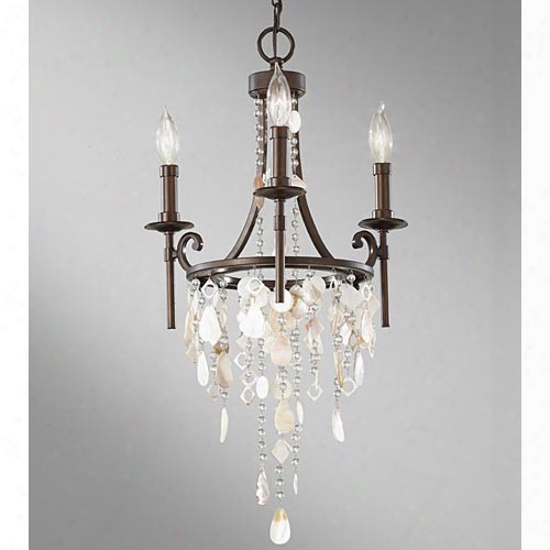 Murray Feiss Cascade 3-light Mini Chandelier