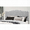 Hillsdale Furniture Kiley Full/Queen Headboard in Glacier Gray Fabric