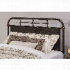 Hillsdale Furniture Logan Queen Headboard in Rubbed Black