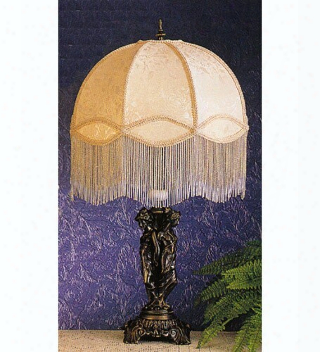 Meyda Tiffany 3 Graces Table Lamp With Shade