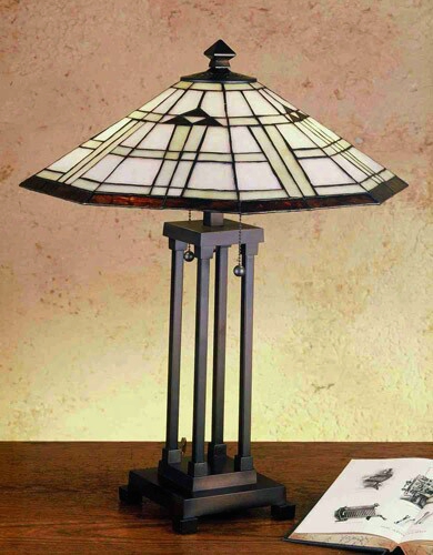 Meyda Tiffany Arrowhead Mission Table Lamp