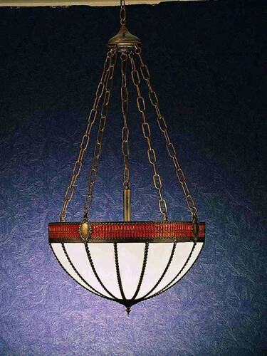 Meyda Tiffany Bent Gothic 4-light Pendant