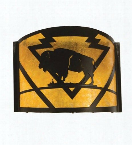 Meyda Tiffany Buffalo Wall Sconce